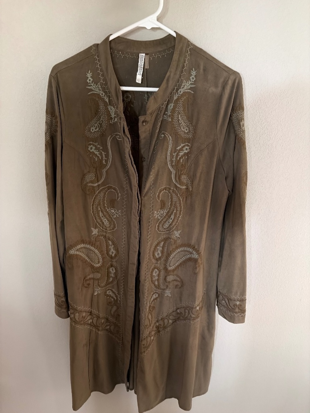 Long duster cardigan